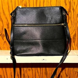 Black crossbody bag